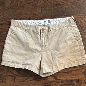 Old Navy Beige Cargo Shorts Lightweight Casual